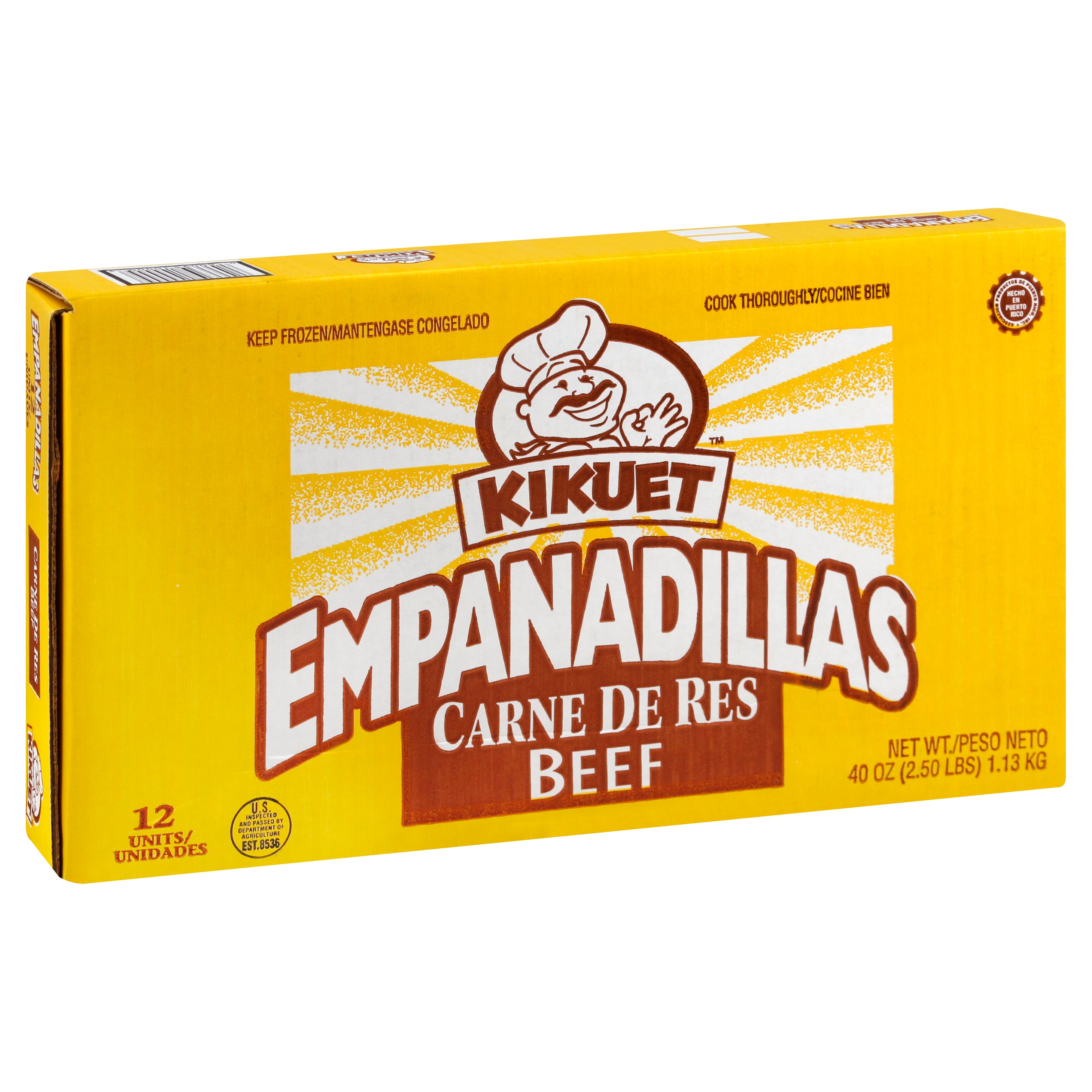 Kikuet Empanadillas 12 ea - Carne Des Beef – El Gran Valle Verde