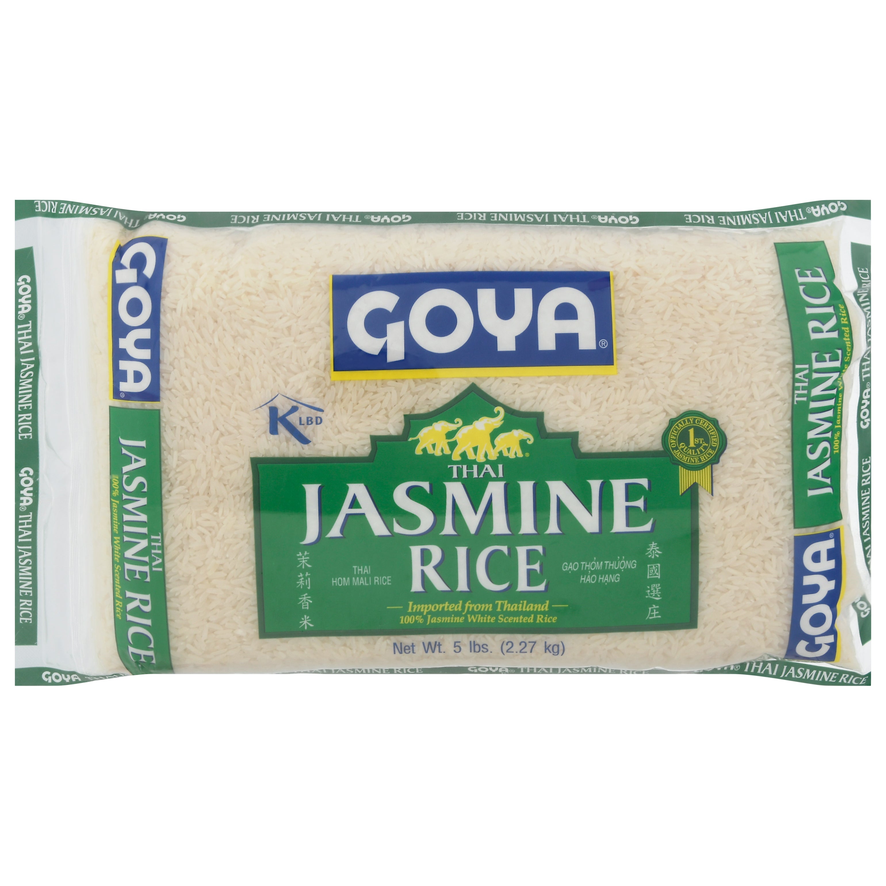 Goya Thai Jasmine Rice 5 lb – El Gran Valle Verde