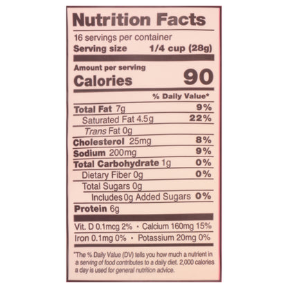 Los Altos Whole Milk Oaxaca Shredded Cheese 16 oz