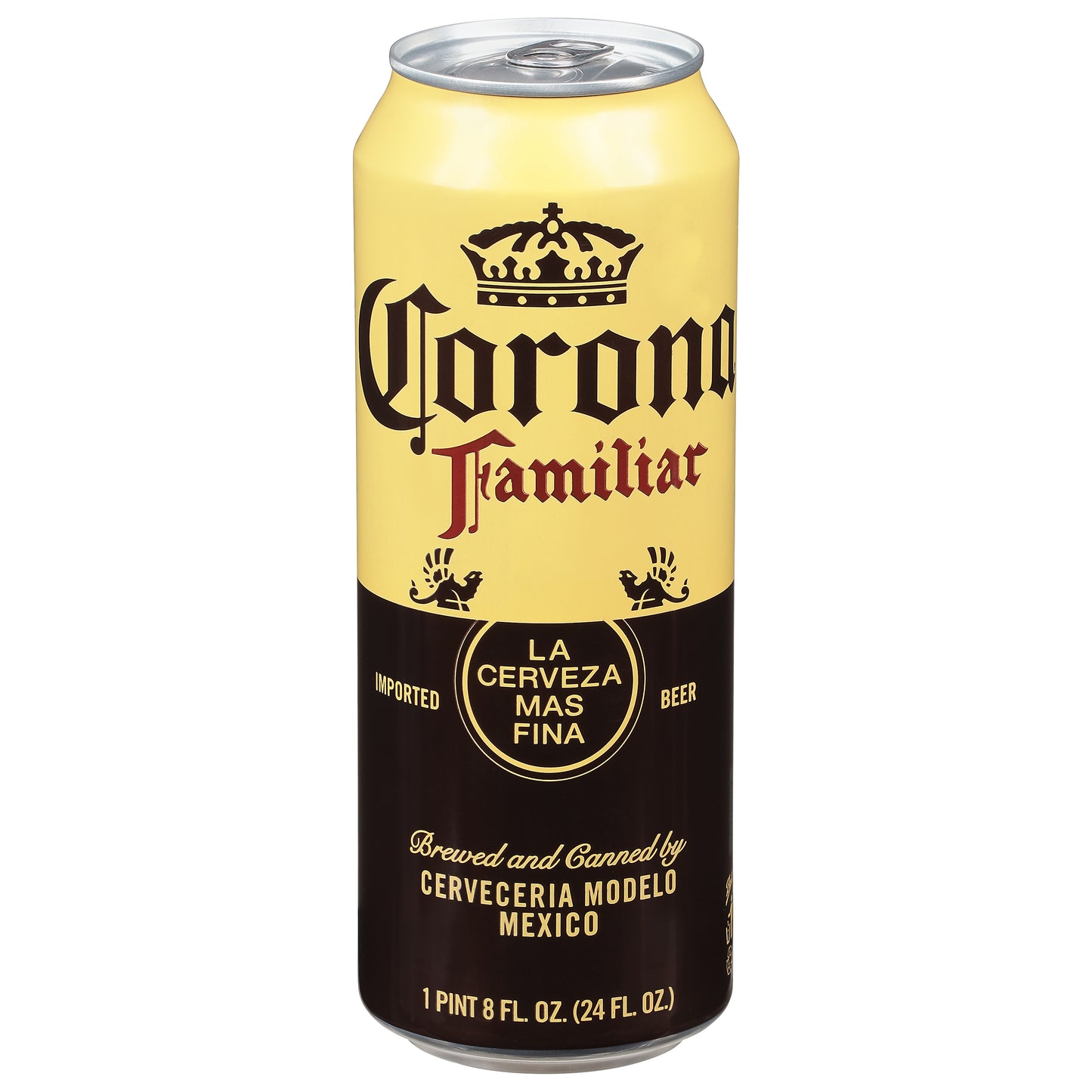 Corona Familiar Mexican Lager Beer, 24 fl oz Can, 4.8% ABV