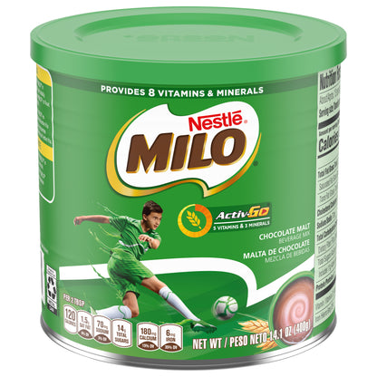 Milo Activ-Go Chocolate Malt Beverage Mix 14.1 oz
