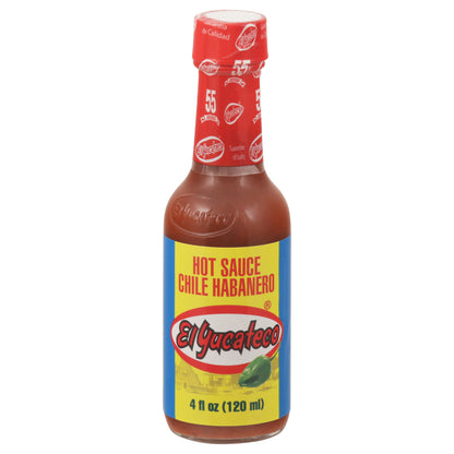 El Yucateco Chile Habanero Hot Sauce 4 fl oz - RED