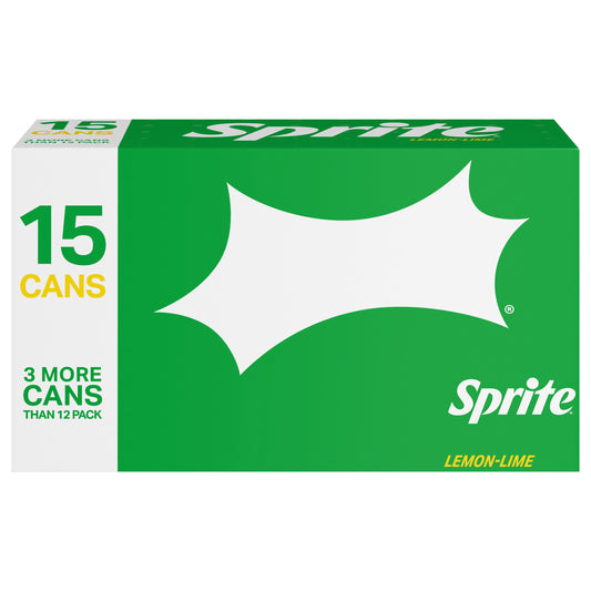 Sprite Cans, 12 fl oz, 15 Pack