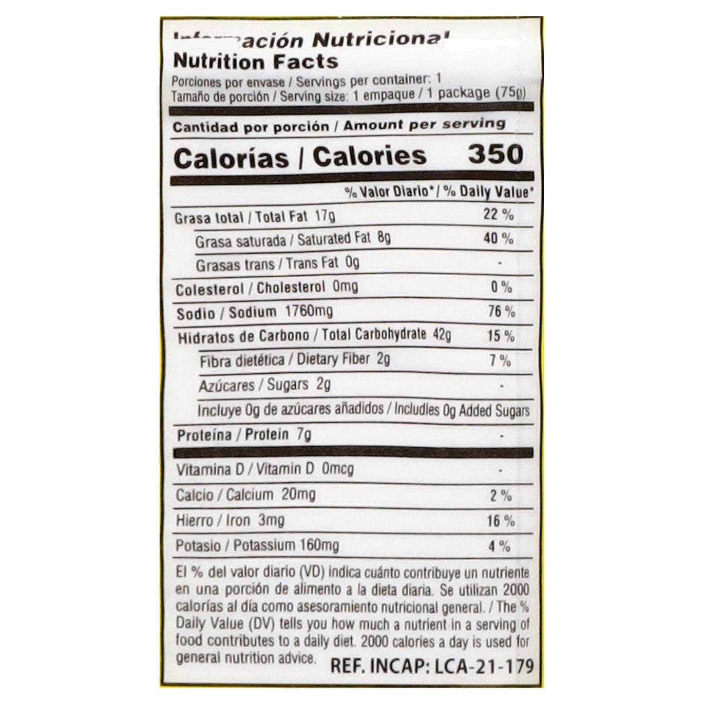 Laky Men Chicken Flavor Instant Soup 75 g