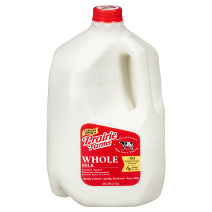 Prairie Farms Whole Milk 1 gl Jug