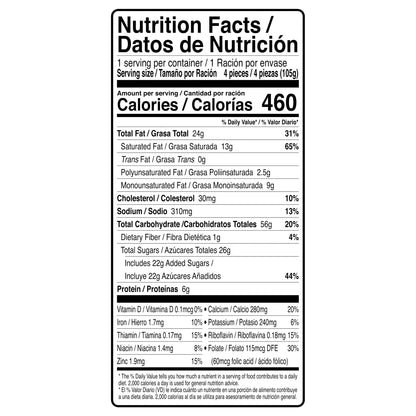 Bimbo Donas Azucaradas Sugared Donuts, 4  count, 3.7 oz