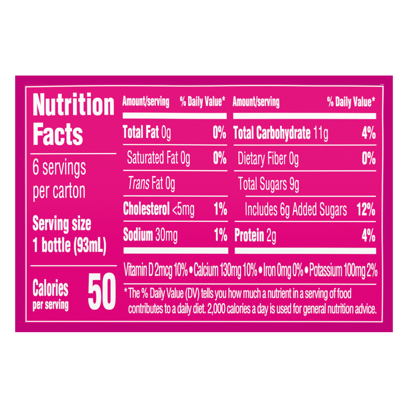 Danimals Smoothie Mixed Berry Dairy Drink Multi-Pack, 6 Ct, 3.1 OZ Smoothie Bottles