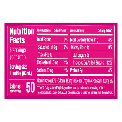 Danimals Smoothie Mixed Berry Dairy Drink Multi-Pack, 6 Ct, 3.1 OZ Smoothie Bottles