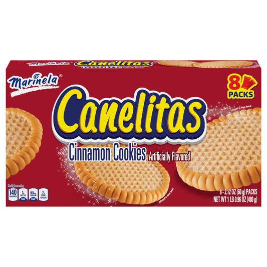 Marinela Canelitas Cinnamon Cookies Box