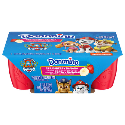 DANONINO STRAWBANANA 6X1.76OZ