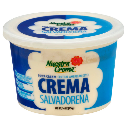 Crema agria Nuestra Crema 16 oz