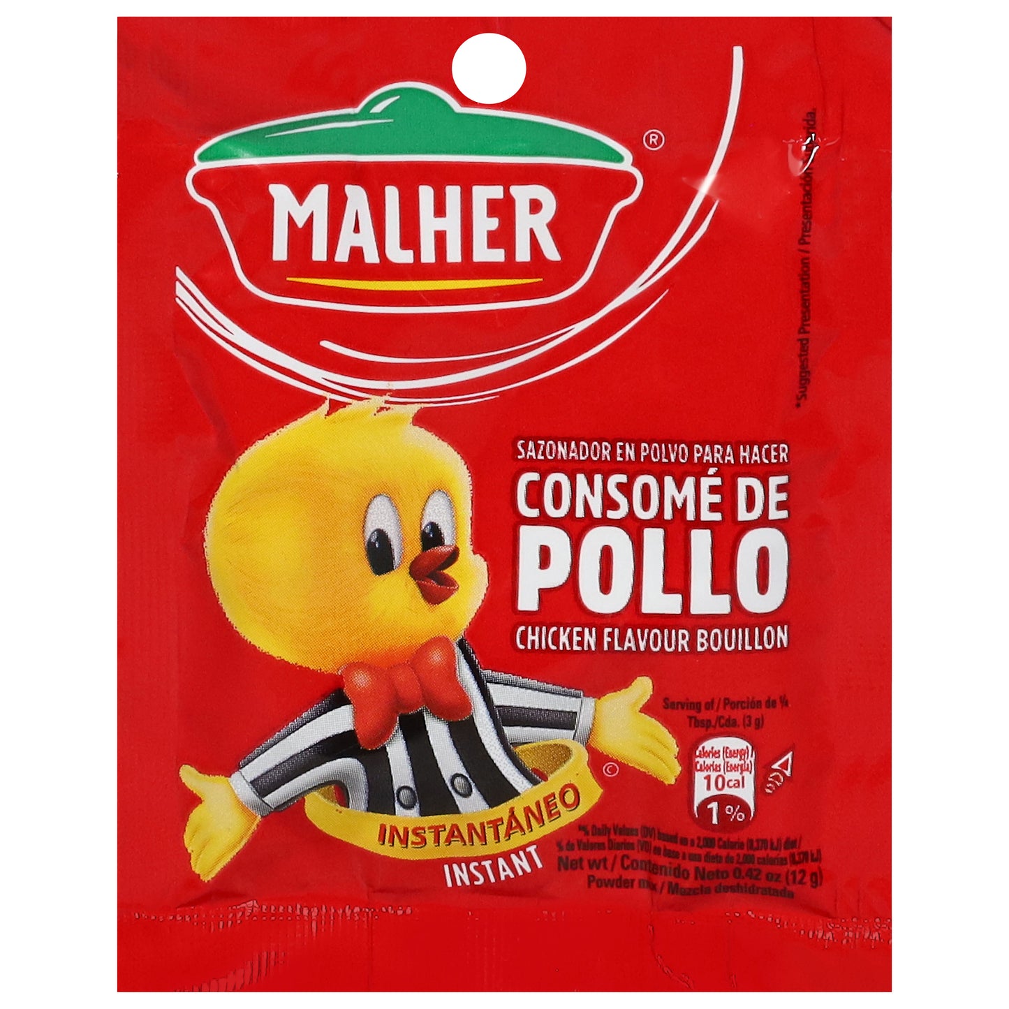 Malher Instant Chicken Flavour Bouillon 0.42 oz