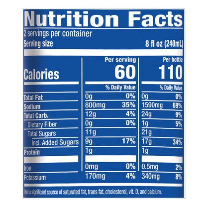 Clamato Tomato Cocktail 16 fl oz Bottle