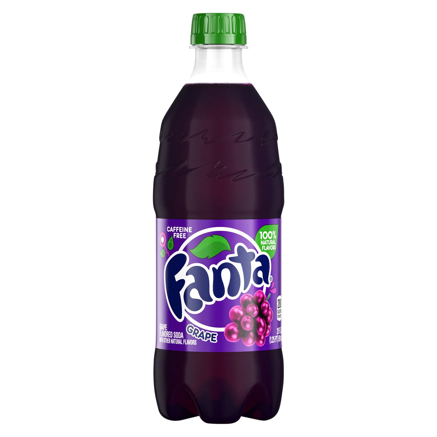 Fanta Grape Soda Bottle, 20 fl oz