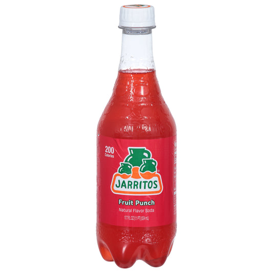 Jarritos Fruit Punch Soda 17.7 fl oz