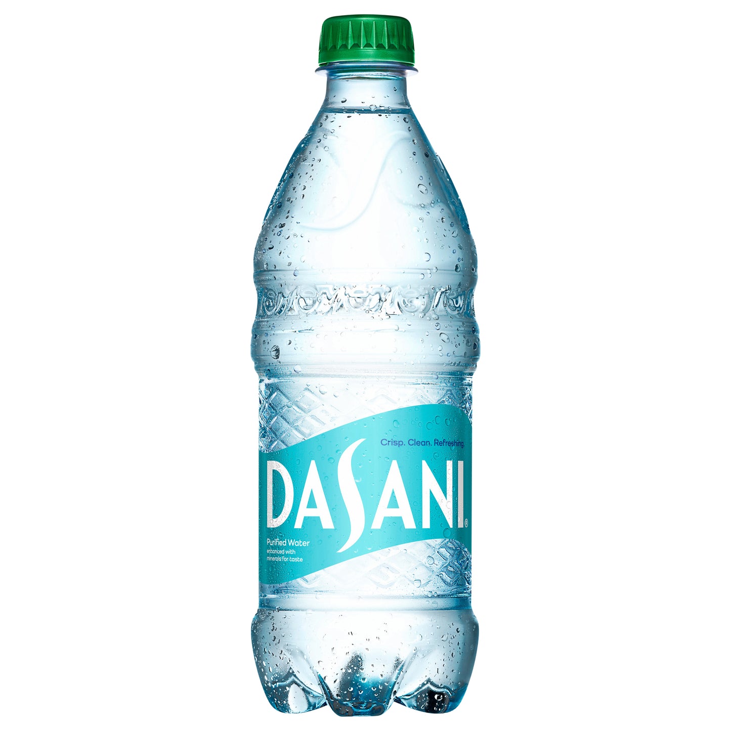 DASANI Purified Water Bottle Enhanced with Minerals, 20 fl oz