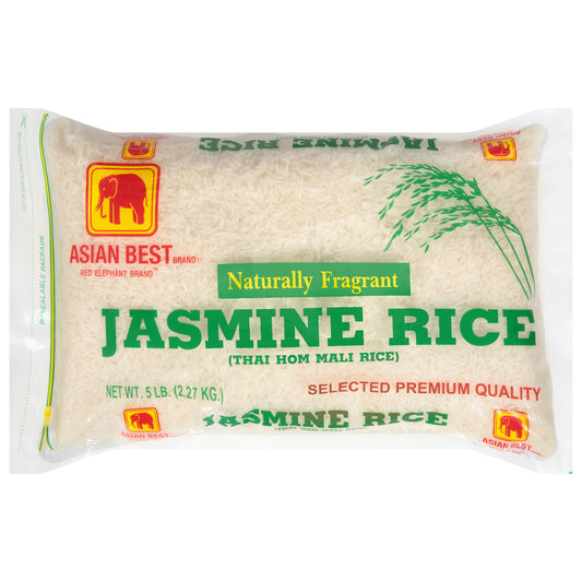Asian Best Naturally Fragrant Jasmine Rice 5 lb