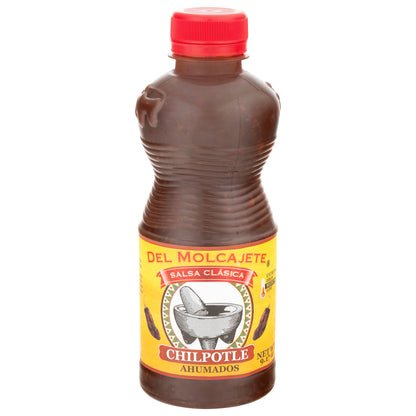 Del Molcajete Ahumados Medium Chilpotle Salsa Clasica 9.17 oz