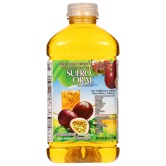 Suero Oral Passion Fruit Oral Electrolyte Solution 33.8 fl oz
