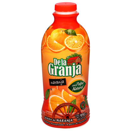 De la Granja Orange Drink 33.5 fl oz