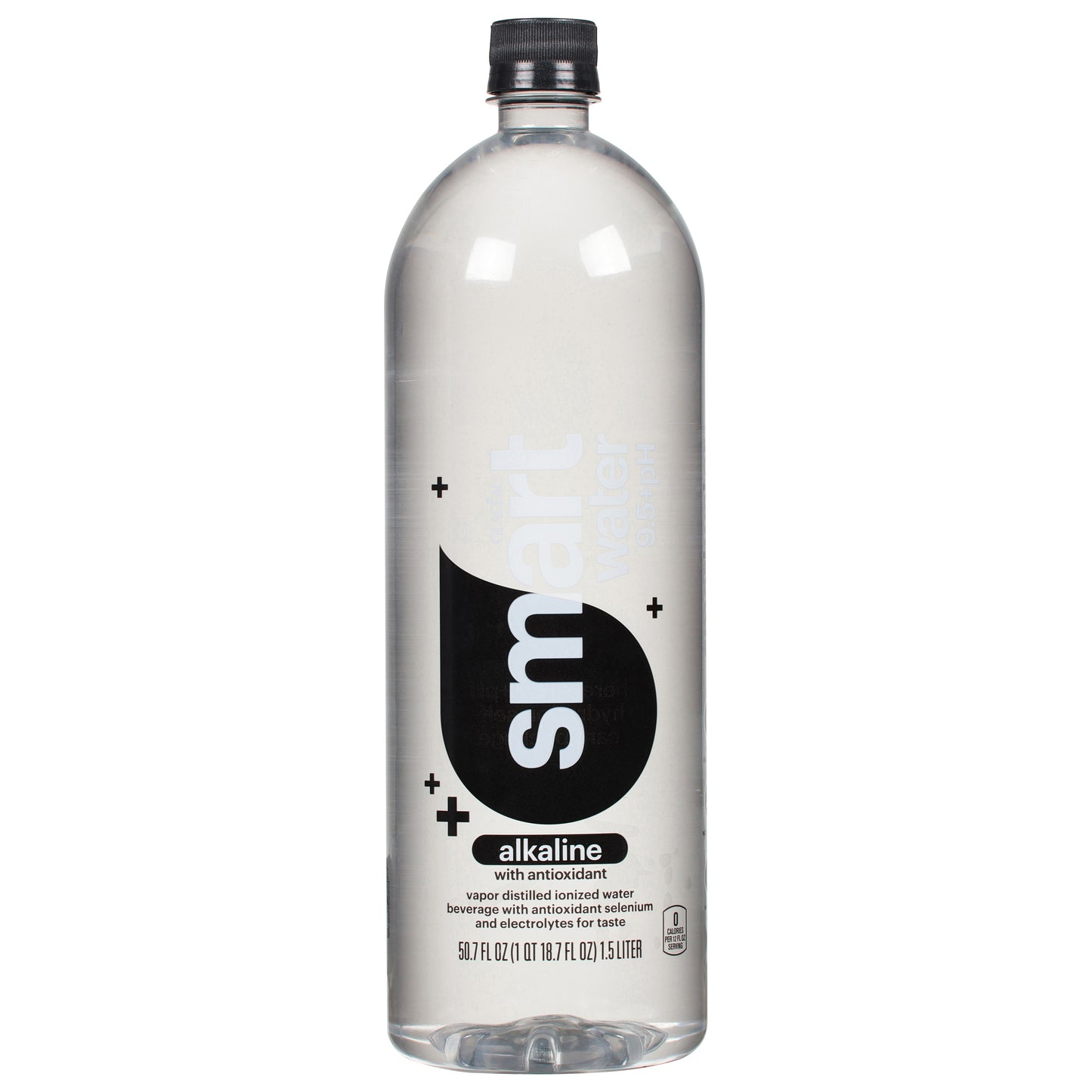 Smartwater 9.5+ pH Alkaline Water with Antioxidant 50.7 fl oz