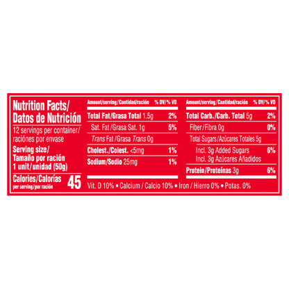 Danonino Variety Pack Strawberry, Strawberry Banana, Peach Yogurt, 1.76 Oz, 12 count