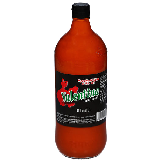 Valentina Extra Hot Mexican Hot Sauce 34 fl oz
