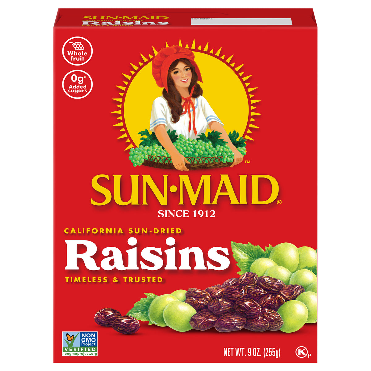 Sun-Maid® California Sun-Dried Raisins 9 oz Bag in a Box
