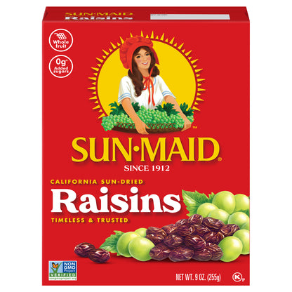 Sun-Maid® California Sun-Dried Raisins 9 oz Bag in a Box