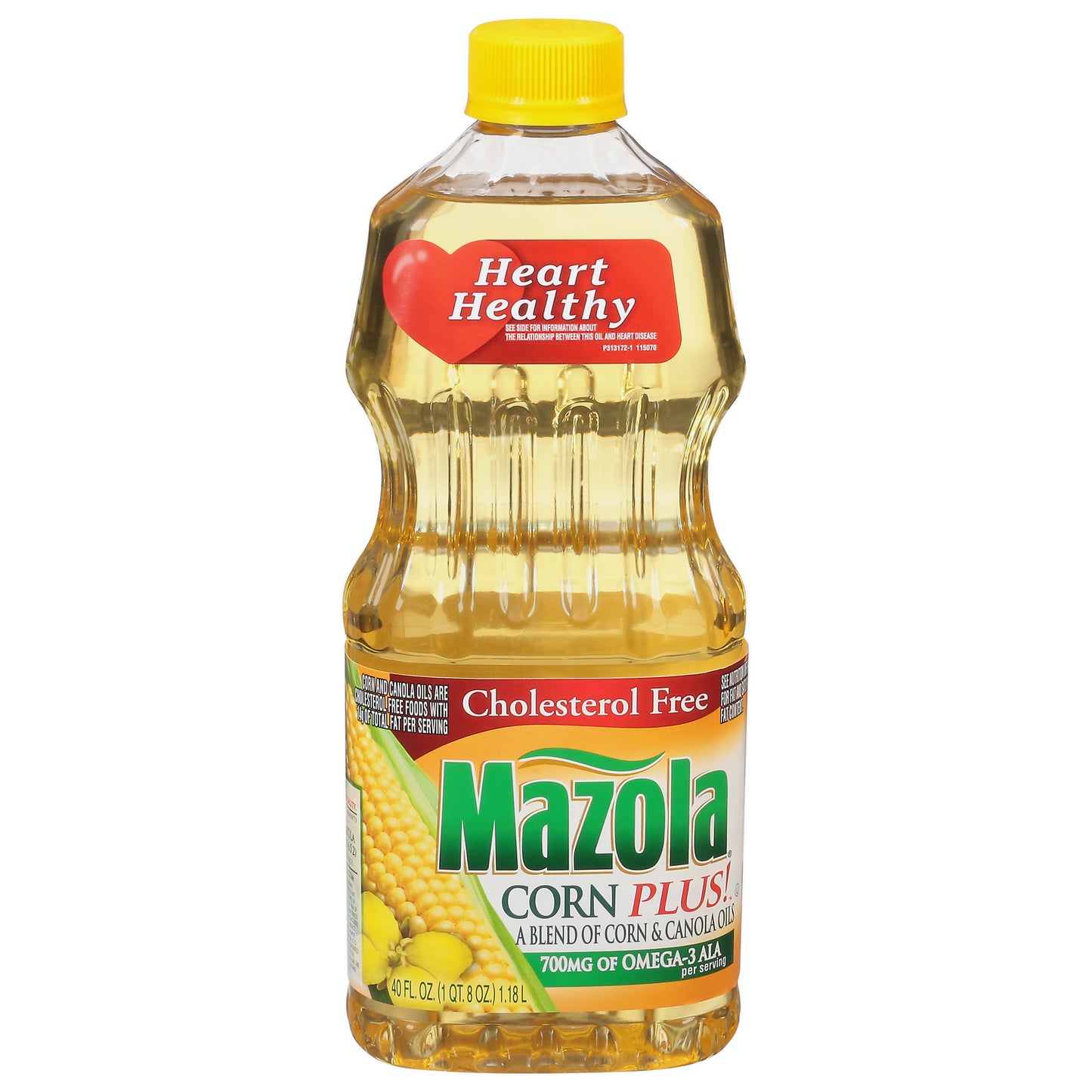 Aceites de Maíz y Canola Mazola Sin Colesterol 40 fl oz