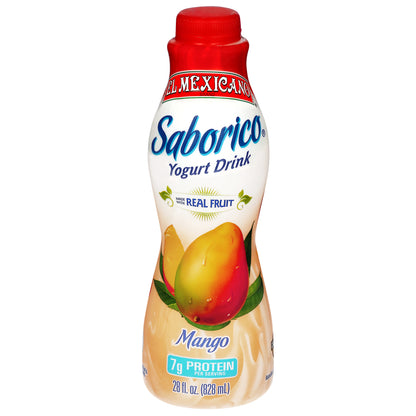 El Mexicano Saborico Mango Yogurt Drink 28 fl oz