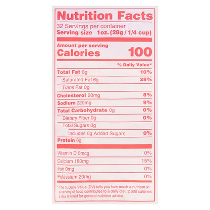 V&V Supremo Chihuahua Shredded Natural Cheese 1 32 oz