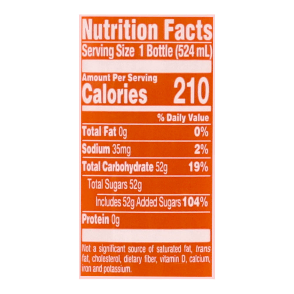 Jarritos Mandarin Soda 17.7 fl oz