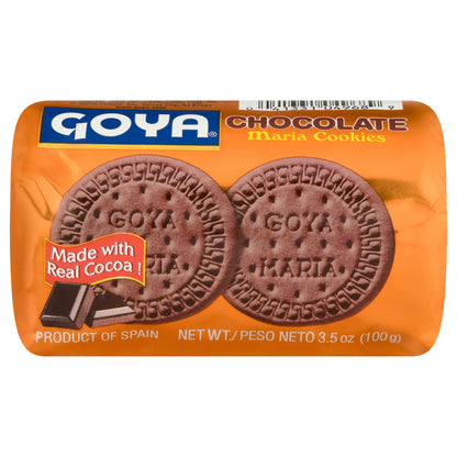 Galletas María de Chocolate Goya 3.5 oz