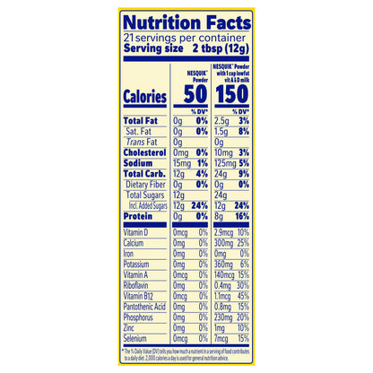 Nesquik Strawberry Milk Powder 9.38 oz
