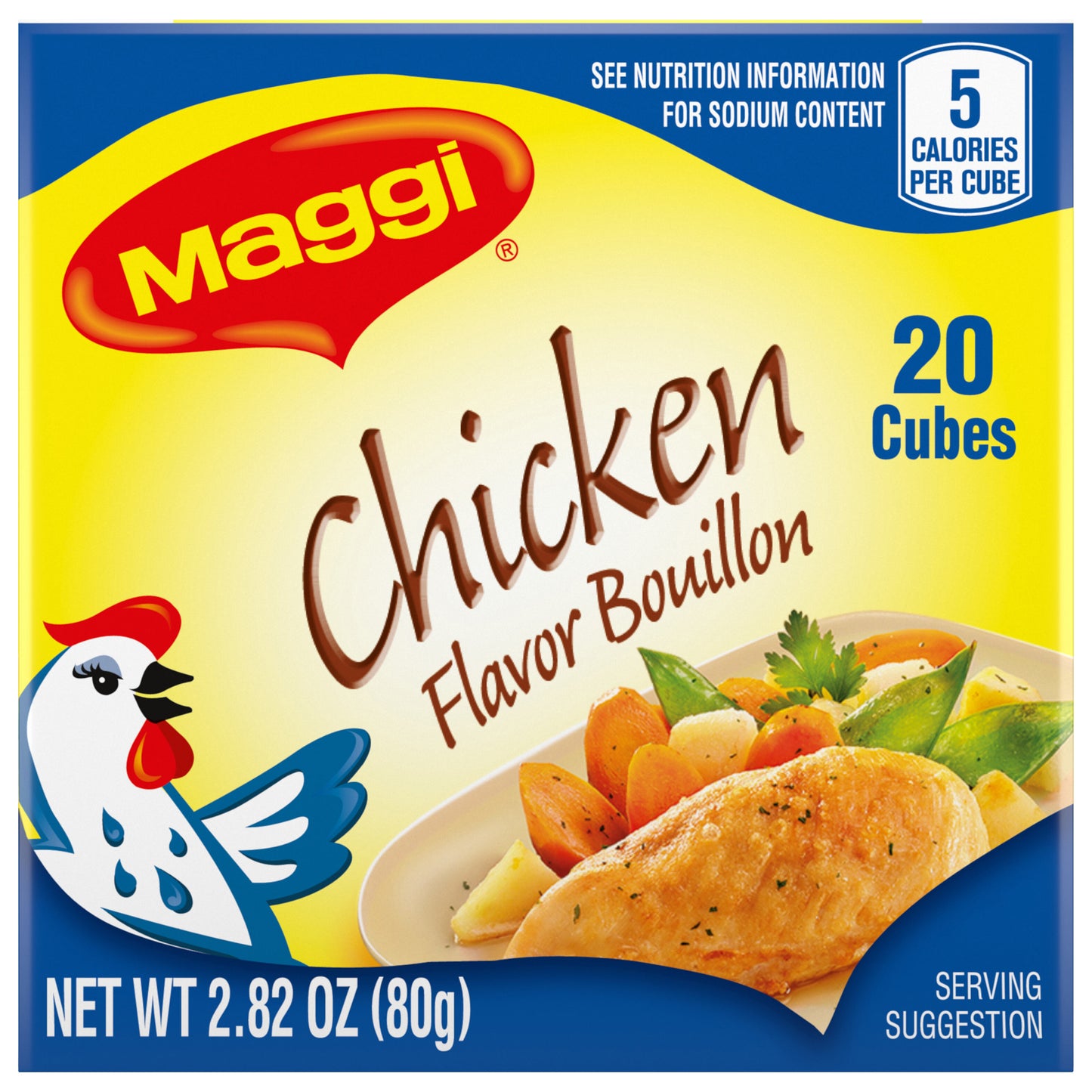 Maggi Chicken Flavor Bouillon Cubes