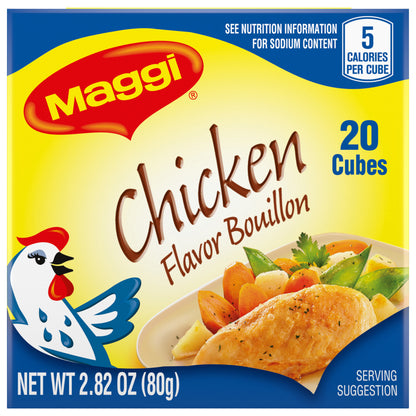 Maggi Chicken Flavor Bouillon Cubes