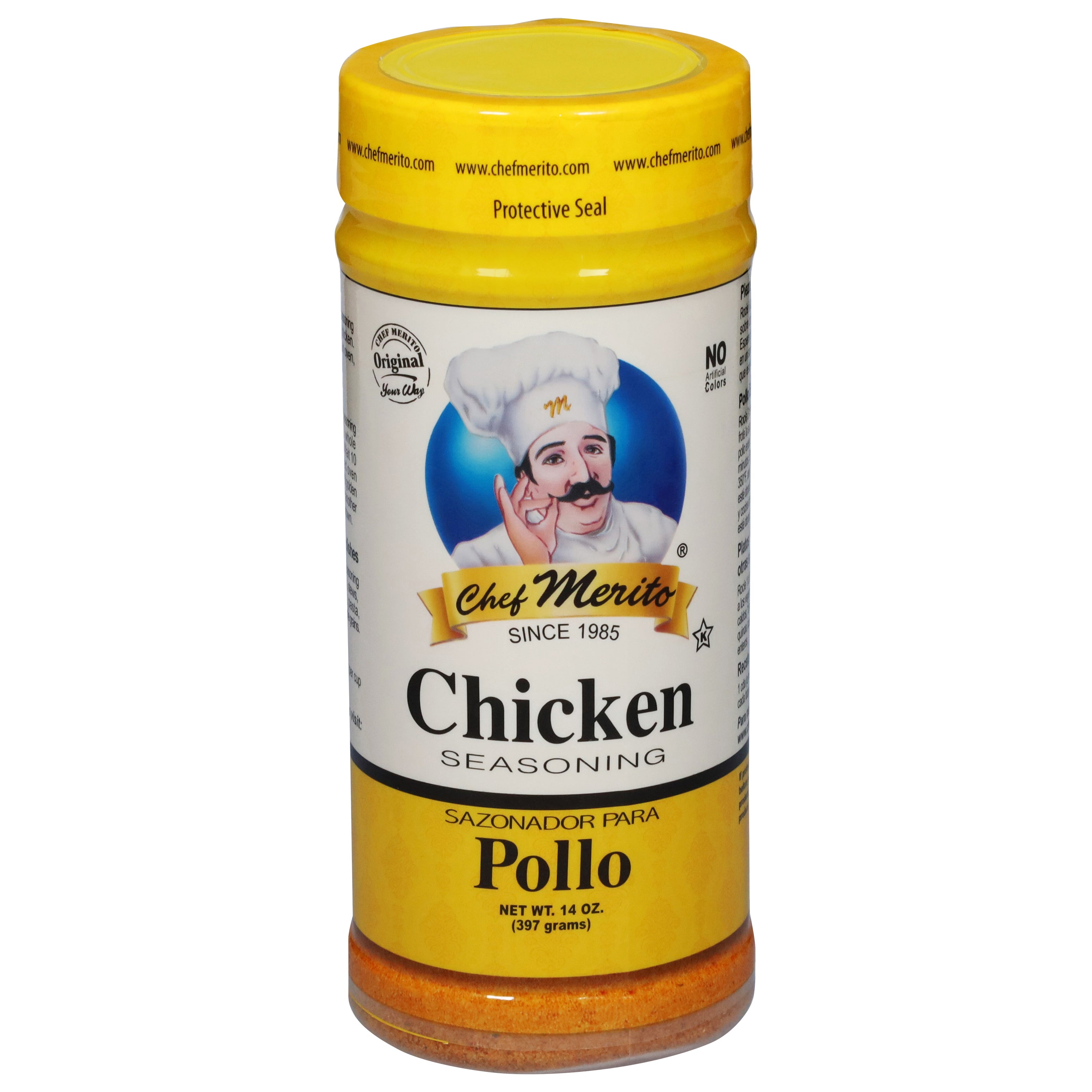 Chef Merito Chicken Seasoning 14 oz – El Gran Valle Verde