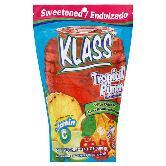 Klass Drink Mix 14.1 oz - Tropical Punch
