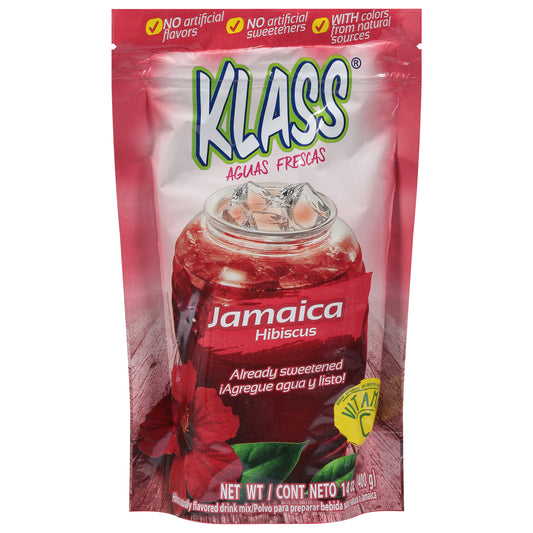 Klass Jamaica Hibiscus Drink Mix 14.1 oz