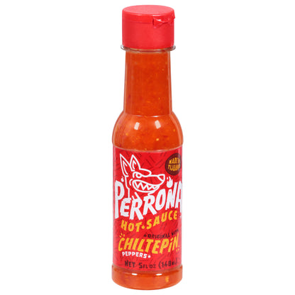 Perrona Original with Chiltepin Peppers Hot Sauce 5 fl oz