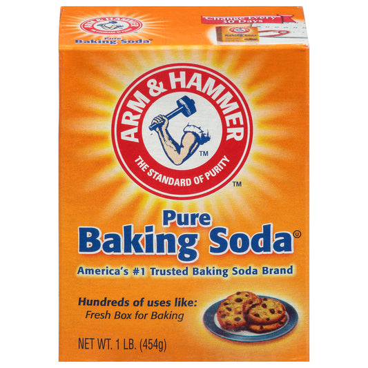 A&H Pure Baking Soda 1 lb Box