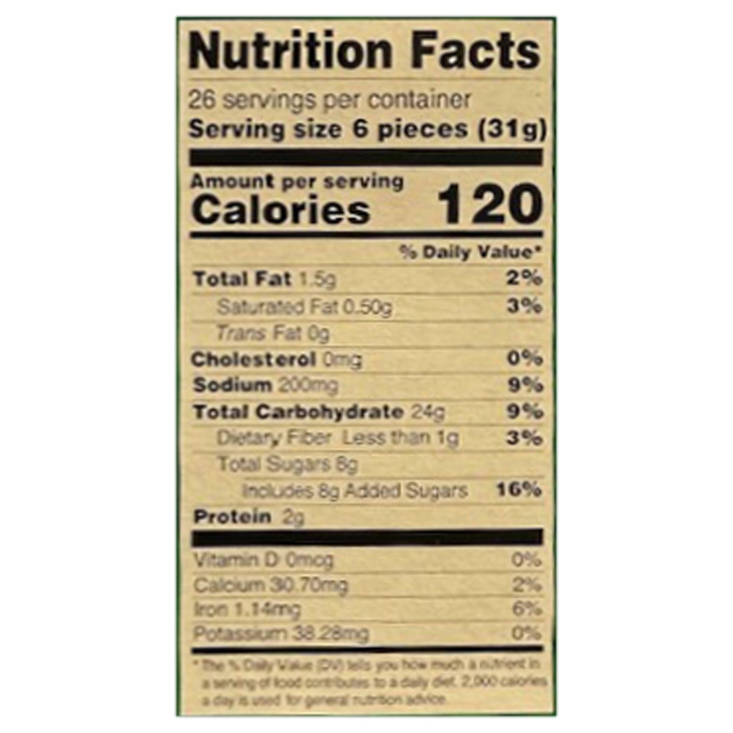 El Mexicano Rancheras Cookies 6 - 4.76 oz Packets