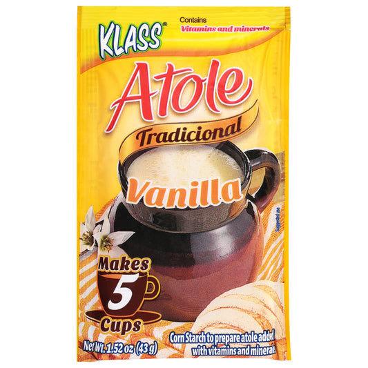 Klass Atole Tradicional Vanilla Drink Mix 1.52 oz