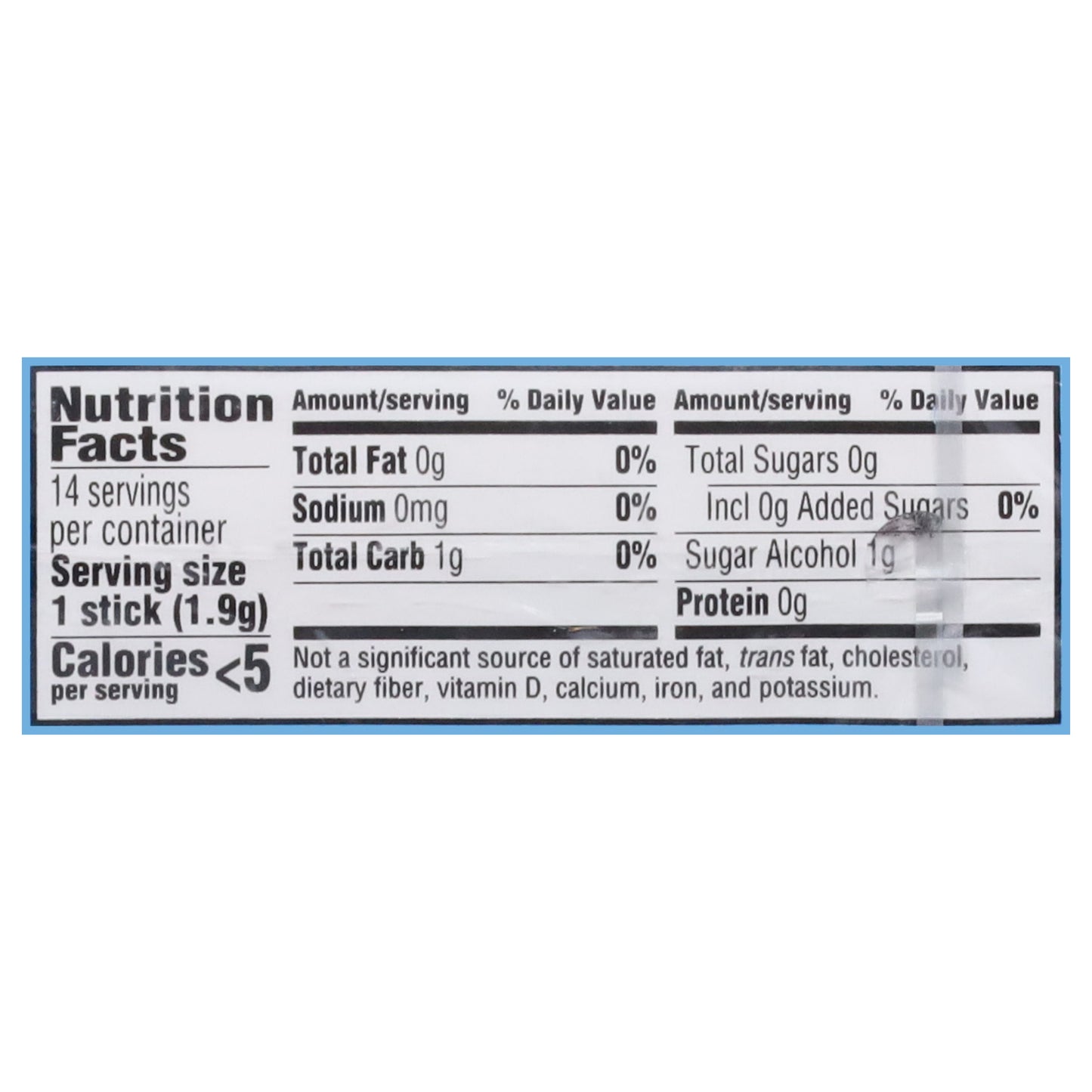 Trident Sugar Free Mint Bliss Gum 14 ea