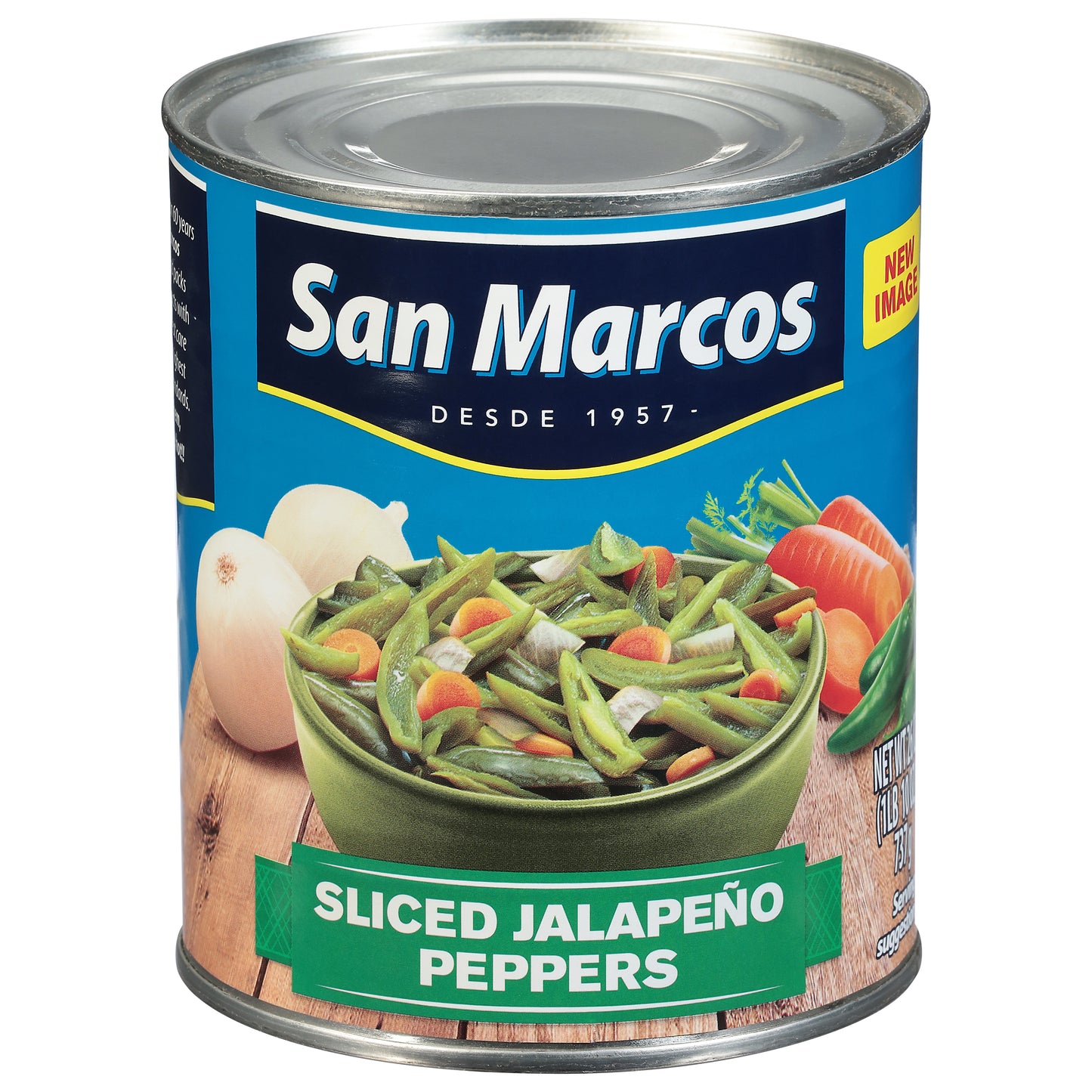 San Marcos Sliced Jalapeno Peppers 26 oz