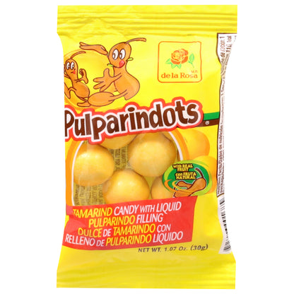 De La Rosa Pulparindots Tamarind Candy 1.07 oz