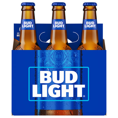 Bud Light Beer, 6 Pack 12 fl. oz. Bottles