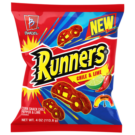 Barcel Runners Chile & Lime Corn Snack 4 oz