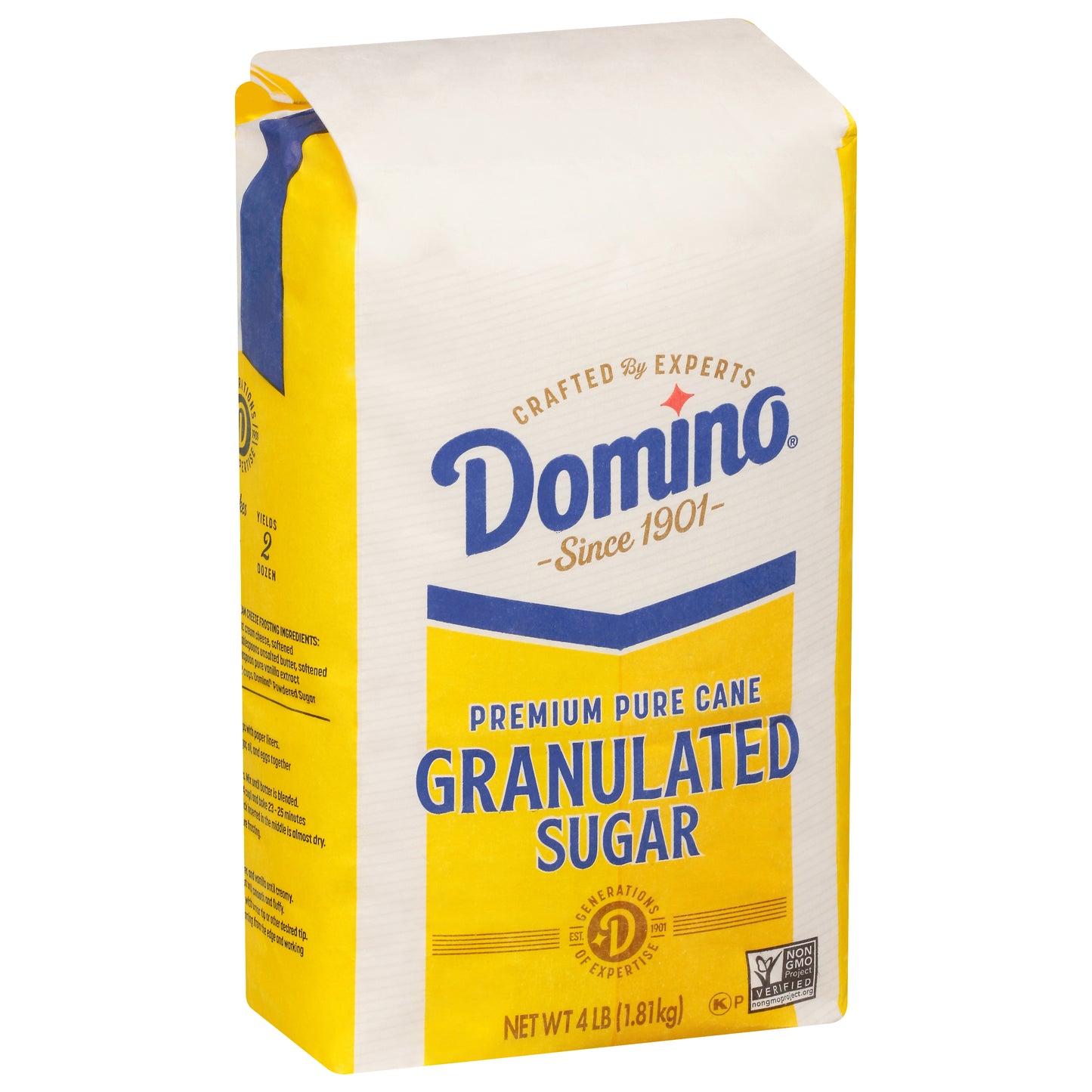 Domino Premium Pure Cane Granulated Sugar 4 lb